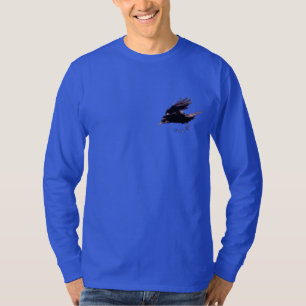 Flying Crow Corvid-lover-Design T-Shirt