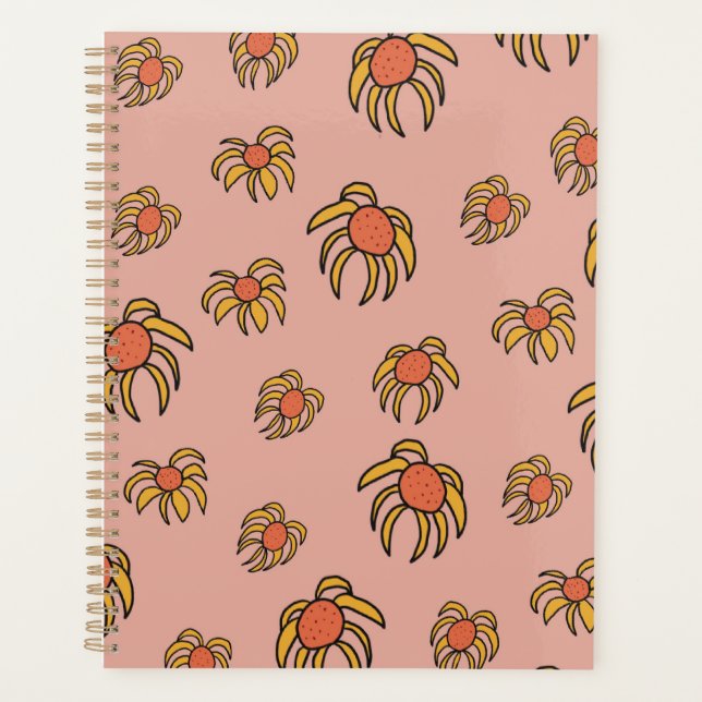 Flying Daisies Florals Planer (Vorderseite)