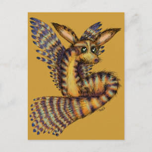 Flying Desert-Vulpix Postkarte