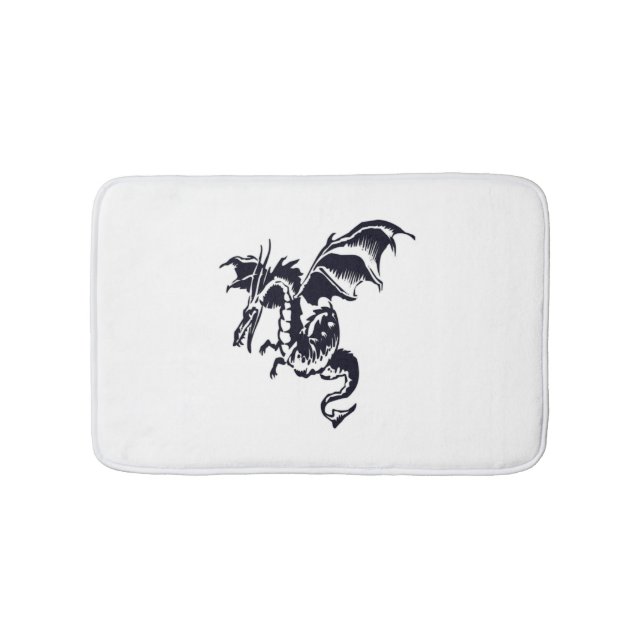 Flying Dragon Design Badematte (Vorderseite)