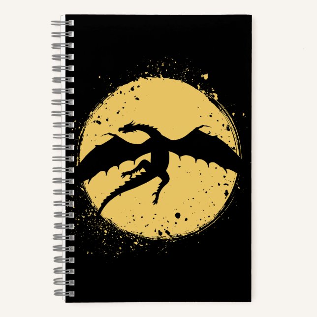 Flying Dragon Notizbuch (Vorderseite)