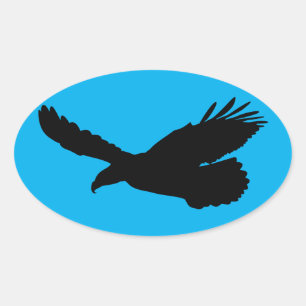 Flying Eagle Blue Sticker - Farbe auswählen