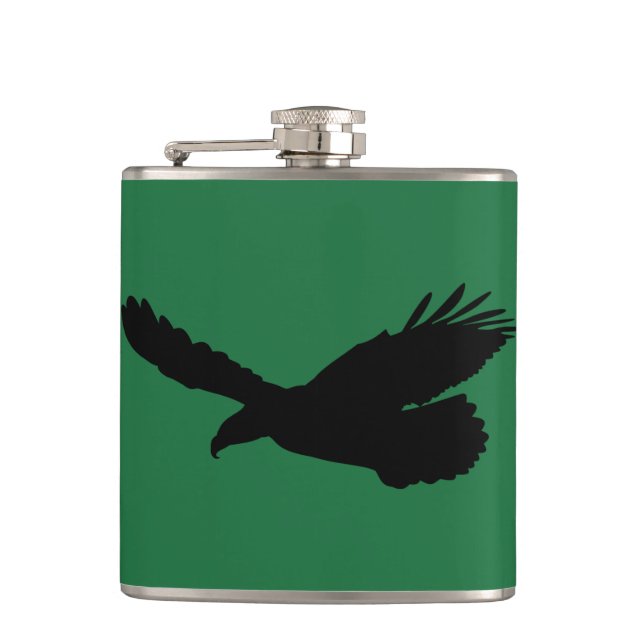 Flying Eagle Flask - Farbe auswählen Flachmann (Vorderseite)