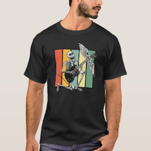 Flying Electric Gitarre Musician Bass Acoustic Gui T-Shirt