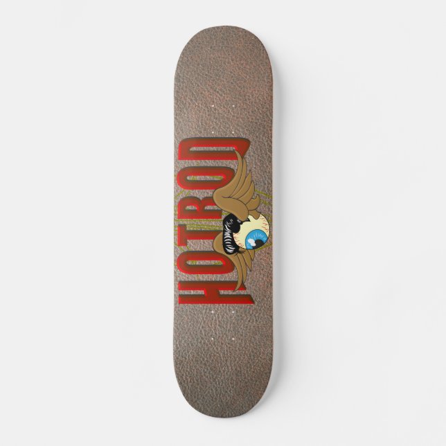 Flying Eyeball-Frisierte Auto Skateboard (Vorderseite)