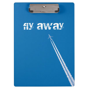Flying Flugzeug Klemmbrett