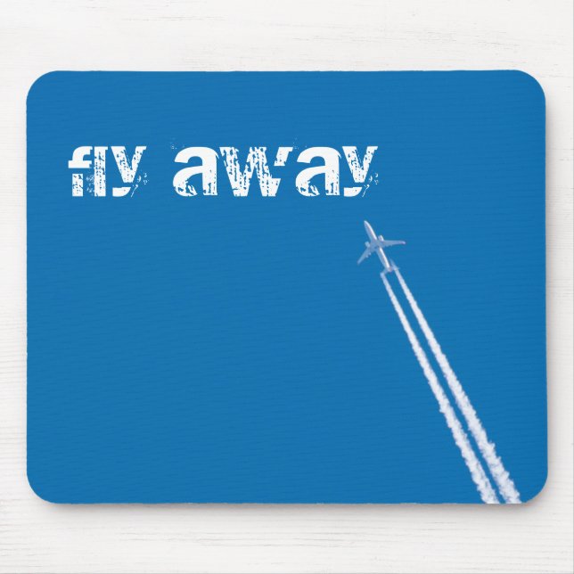 Flying Flugzeug Mousepad (Vorne)