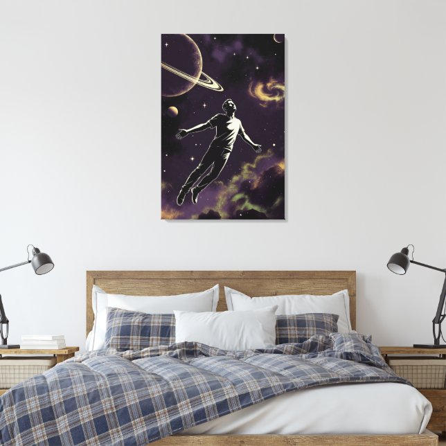 Flying For Photons Leinwanddruck (Insitu (Schlafzimmer))