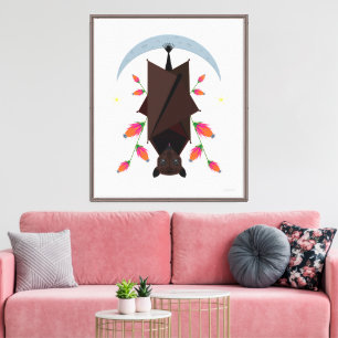 Flying Fox 20x24 Starke Leinwand Giclée Print