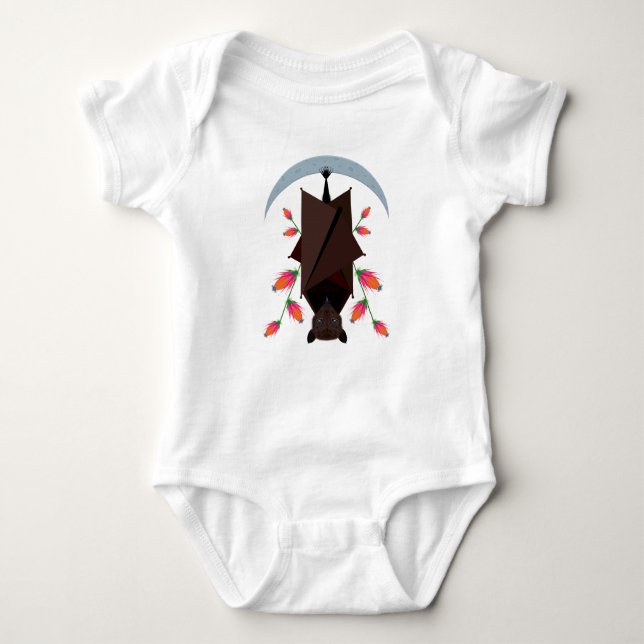 Flying Fox Baby 1-teilige Bodysuit Strampler (Vorderseite)
