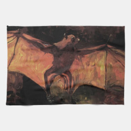 Flying Fox Bat von Vincent van Gogh Handtuch