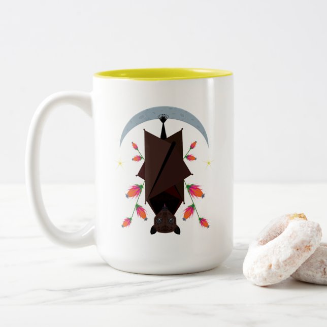 Flying Fox Classic Tasse 15oz. Gelb (Mit Donut)