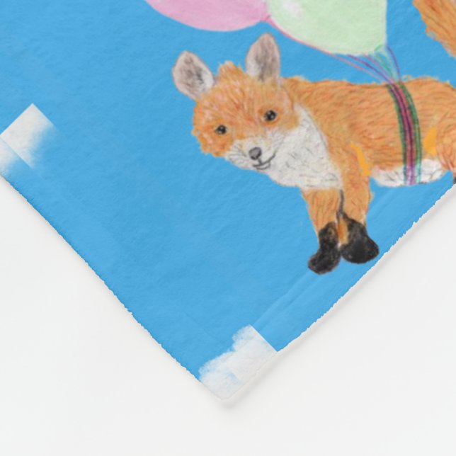 Flying Fox Fleece Blanket (Ecke)