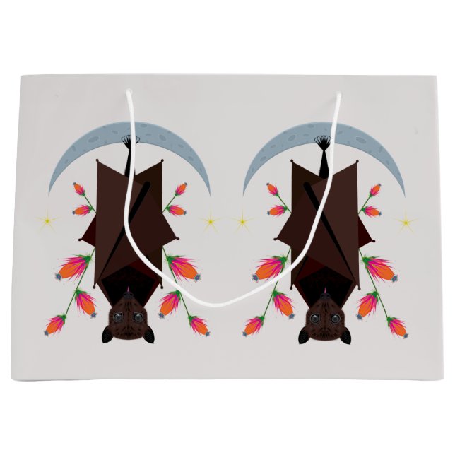 Flying Fox Große Geschenktasche Geschenktüte (Vorderseite)