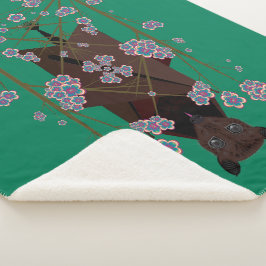 Flying Fox Jade Sherpa Blanket (3 Größen) Sherpadecke
