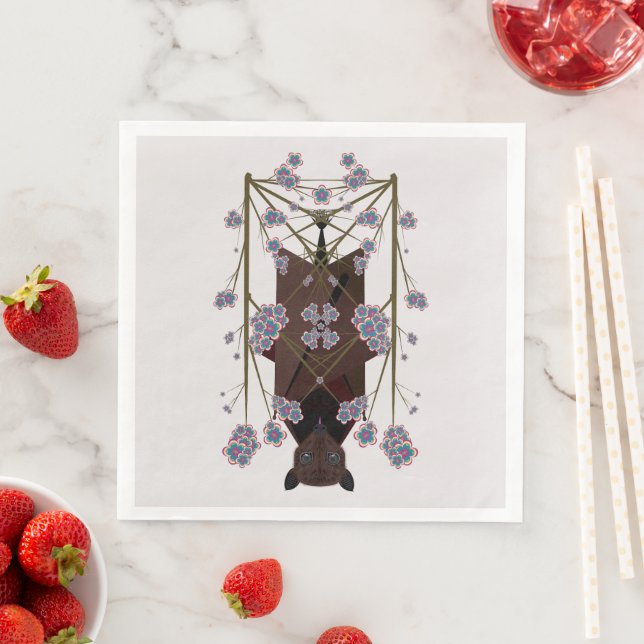 Flying Fox Paper Napkins Serviette (Beispiel)