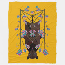 Flying Fox Senf Fleece Blanket (3 Größen)