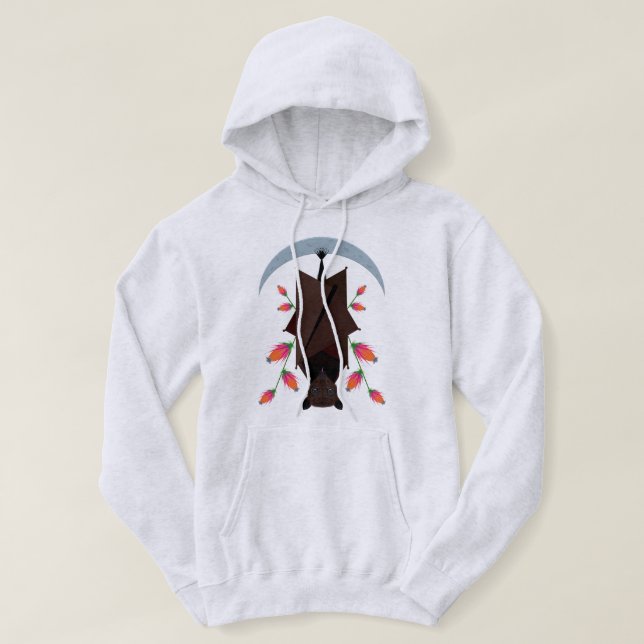 Flying Fox Unisex Pullover Hoodie (Design vorne)