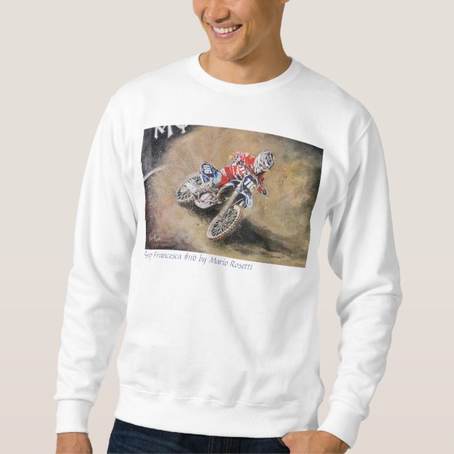 Flying Francesca #116 - Artist - Mario Rosetti T-S Sweatshirt (Vorderseite)