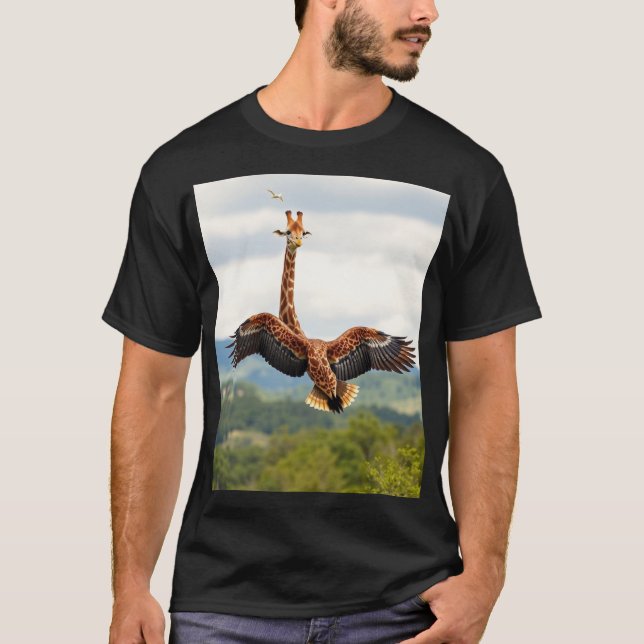 Flying Giraffe T-Shirt (Vorderseite)