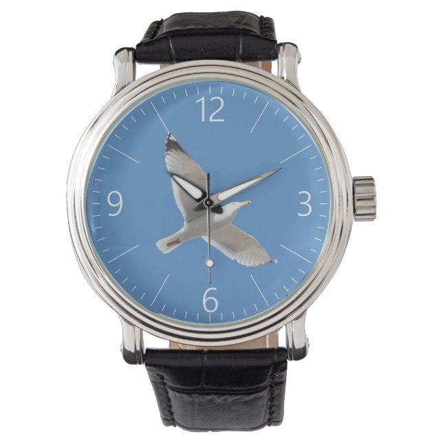 Flying gull armbanduhr (Vorderseite)