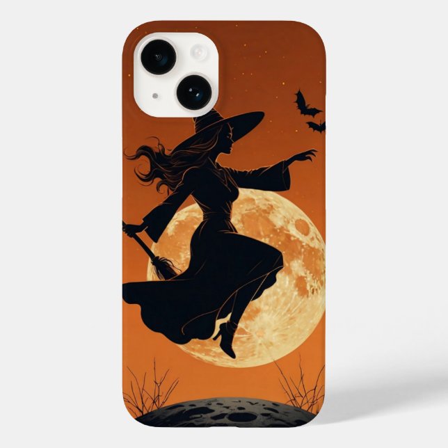 Flying Hexe Case-Mate iPhone 14 Hülle (Rückseite)