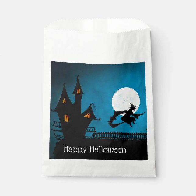 Flying Hexe Geschenktütchen (Vorderseite)