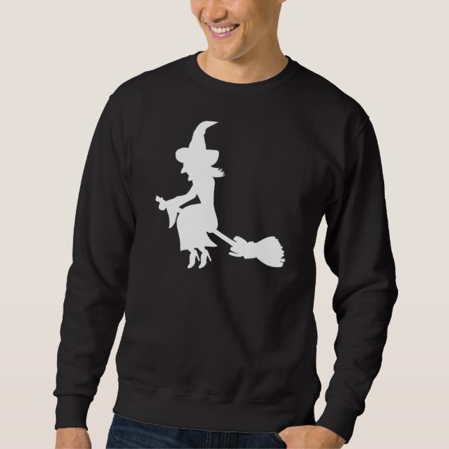 Flying Hexe Sweatshirt (Vorderseite)