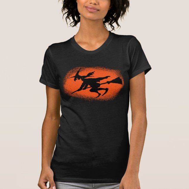 Flying Hexe T-Shirt (Vorderseite)