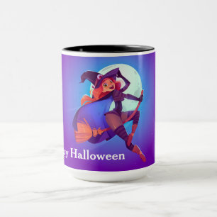 Flying Hexe Tasse
