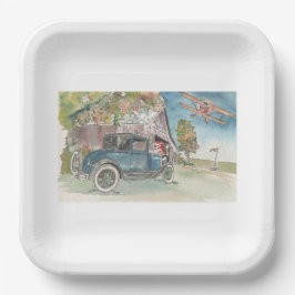 Flying High Pappteller