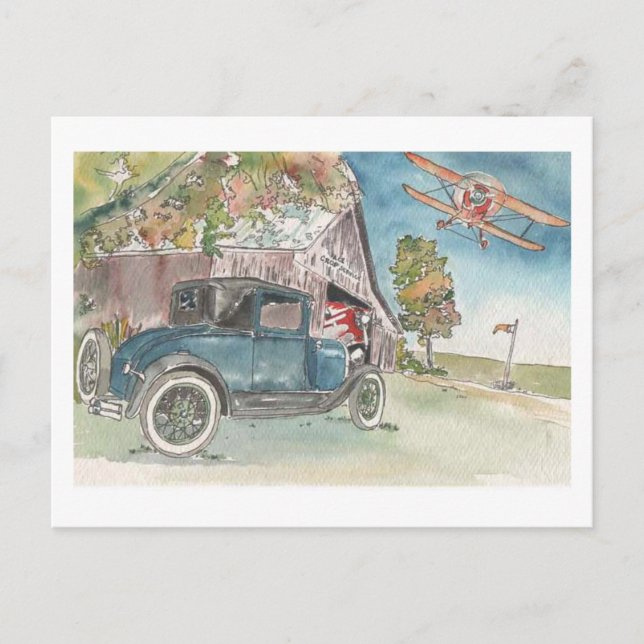 Flying High Postkarte (Vorderseite)