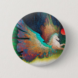 Flying Horse Button