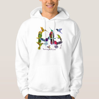 FLYING HUMMING BIRDS FUN HOODIE