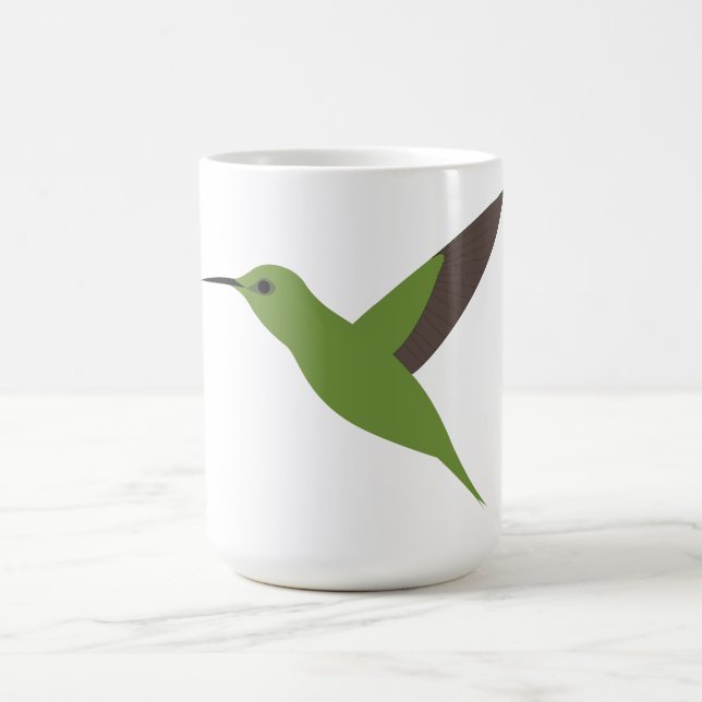 Flying Hummingbird-Tasse Kaffeetasse (Mittel)