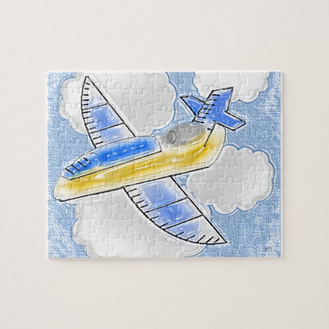 Flying Jet-Flugzeug (Horizontal)