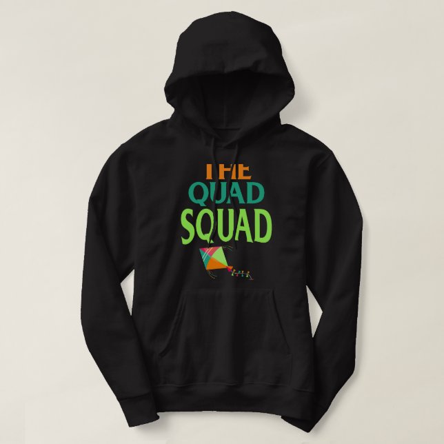 Flying Kites Quad Squad Hoodie (Design vorne)