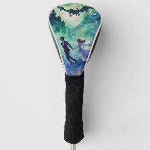 Flying Lovers - Aquarellmalerei Golf Headcover