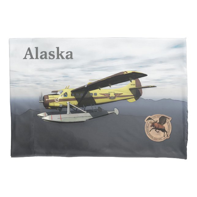 Flying Moose Aviation de Havilland DH3-C Otter Kissenbezug (Vorderseite)