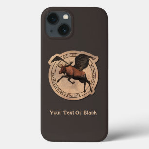 Flying Moose Aviation Patch Case-Mate iPhone Hülle