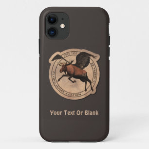 Flying Moose Aviation Patch iPhone 11 Hülle