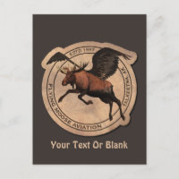 Flying Moose Aviation Patch