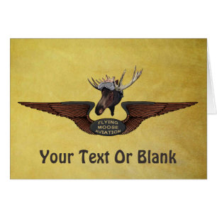 Flying Moose Bush Pilot Wings