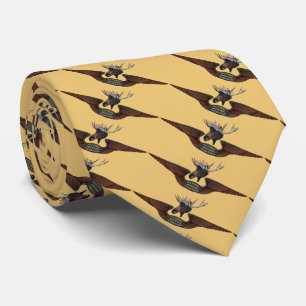 Flying Moose Bush Pilot Wings Krawatte