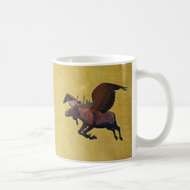 Flying Moose Kaffeetasse (Rechts)