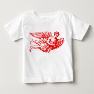 Flying Musical Angel Baby T-shirt