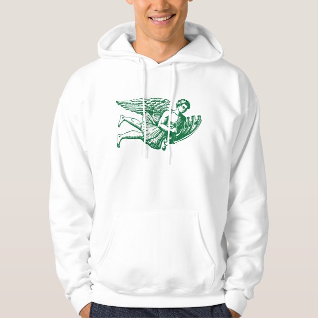 Flying Musical Angel Hoodie (Vorderseite)