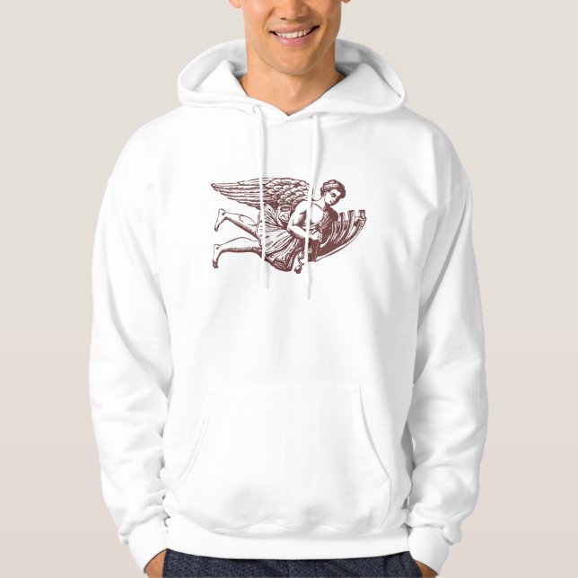 Flying Musical Angel Hoodie (Vorderseite)