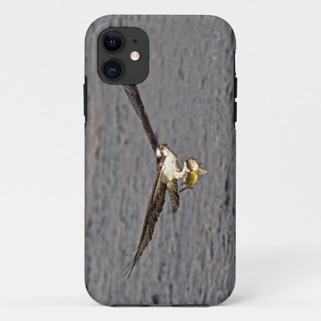 Flying Osprey & Fish 4 Wildlife Fotografy Case-Mate iPhone Hülle (Rückseite)