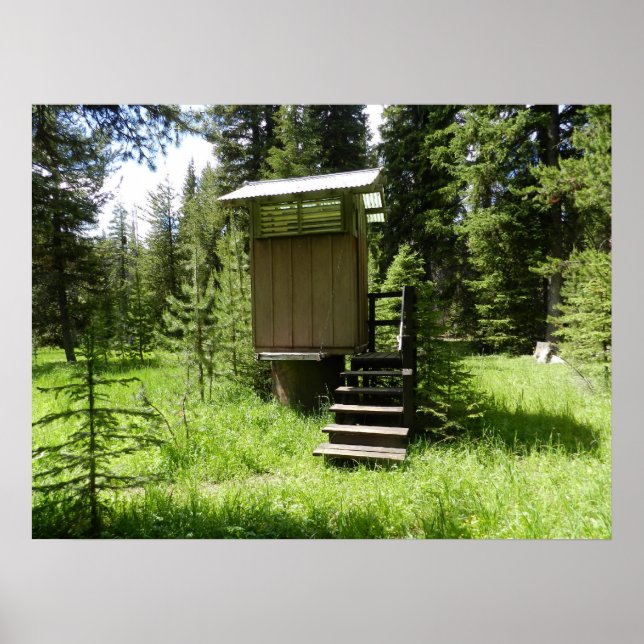 Flying Outhouse Poster (Vorne)
